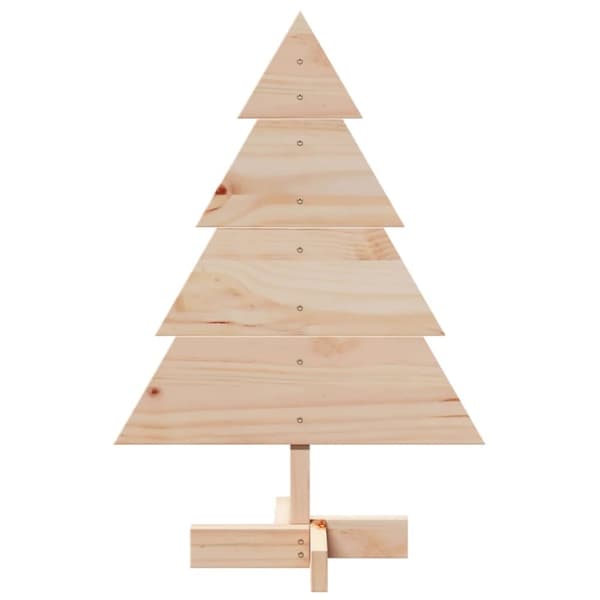 vidaXL Julgran trä 70 cm massivt trä