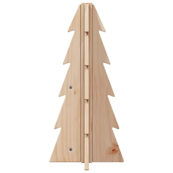 vidaXL Juletre av tre til pynt 49 cm heltre furu