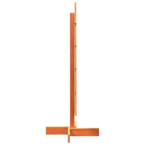 vidaXL Juletre av tre til pynt voksbrun 100 cm heltre furu