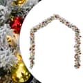 Pikkukuva 1 / 8: vidaXL Jouluseppele koristeilla ja LED-valoilla vihreä 10 m PVC