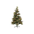 Miniatyrbillede 1 af 6: Juletræ Home ESPRIT Rød Grøn PVC Metal 95 x 95 x 150 cm