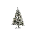 Miniatyrbild 1 av 6: Julgran Home ESPRIT Grön PVC Metall Snöfall 96 x 96 x 150 cm