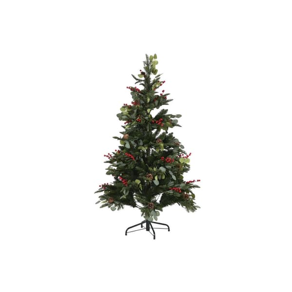 Joulupuu Home ESPRIT Punainen Vihreä PVC Metalli 95 x 95 x 150 cm
