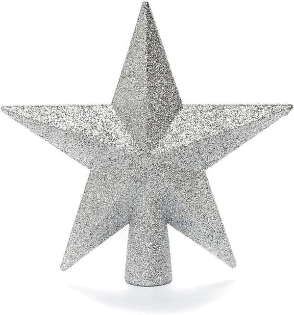 Vapen - Heitmann deco gran tip - 1008214 - Silver Plast Julgran 20 x 19 cm