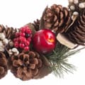 Miniatyrbilde 2 av 2: Adventkranse Flerfarget Naturell Plast Foam Ananas 28 X 8 X 29 CM