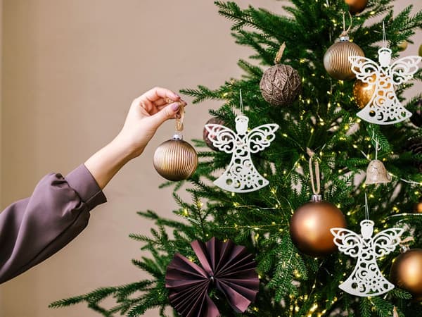 Juletræspynt / Juledekoration - 3 stk. engle til juletræet