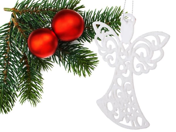 Juletræspynt / Juledekoration - 3 stk. engle til juletræet