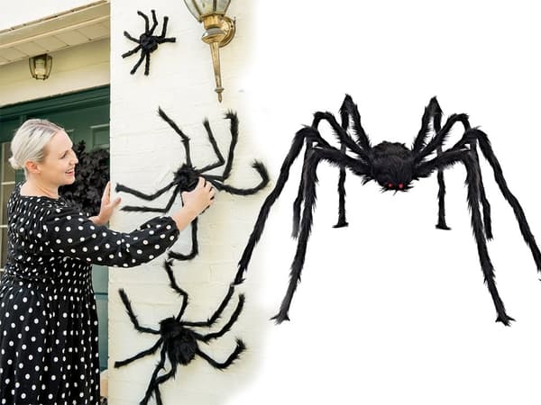 Jätte Spindel - Halloween Dekoration