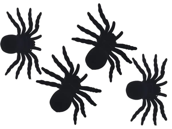 4-Pack Spindlar - Halloween Dekoration