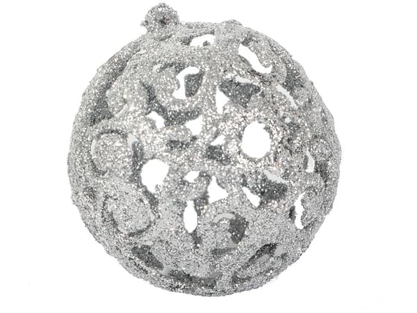 16-Kpl Joulupallot - Hopea - 6 cm