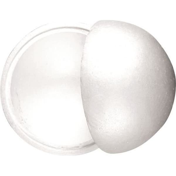 Polystyreneboll - LePolystyren - 20 cm - Vit - 1 styck - Dekorativ