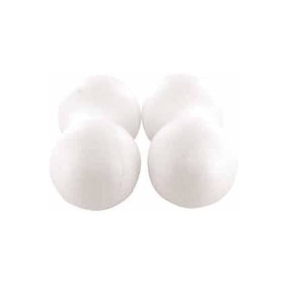 Set med 4 st Pilla polystyrenkulor
