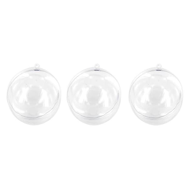 Boule plexy 7 cm - MegaCrea - Plast - Resin - Rund - Juldekoration