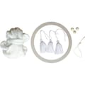 Miniatyrbild 2 av 2: Kit julkrans i ull 25 cm