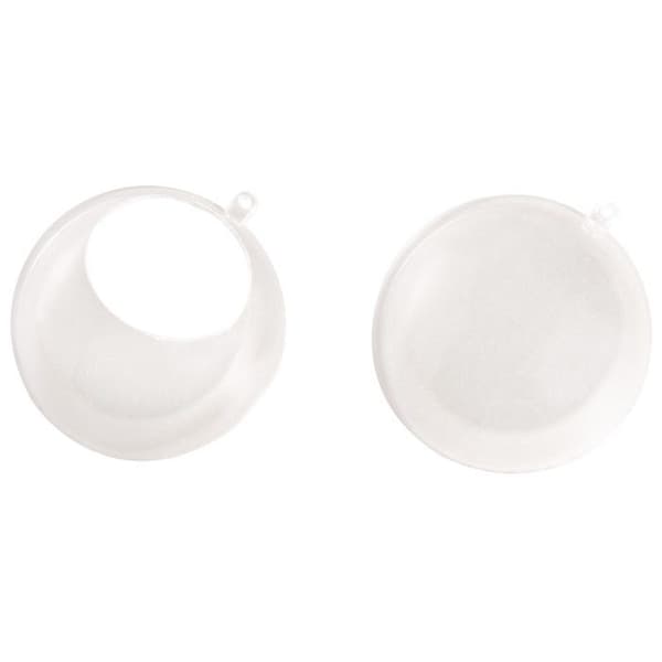 Plastboll Kristall ø 8cm (utskärning ø4,5cm)