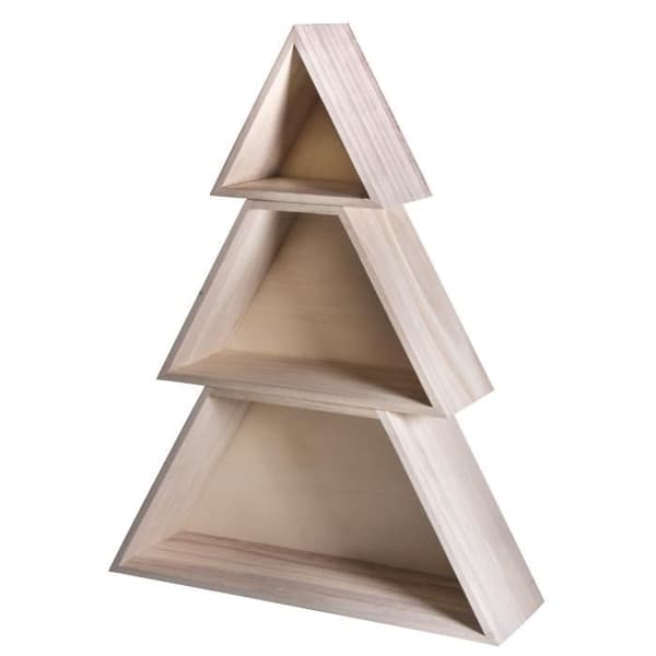 Julgran - Rayher - Brun - Trä - 45 cm - Inredning