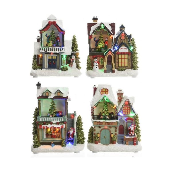 Julekule Lumineo Jul 14 x 9 x 20 cm (3 enheter)