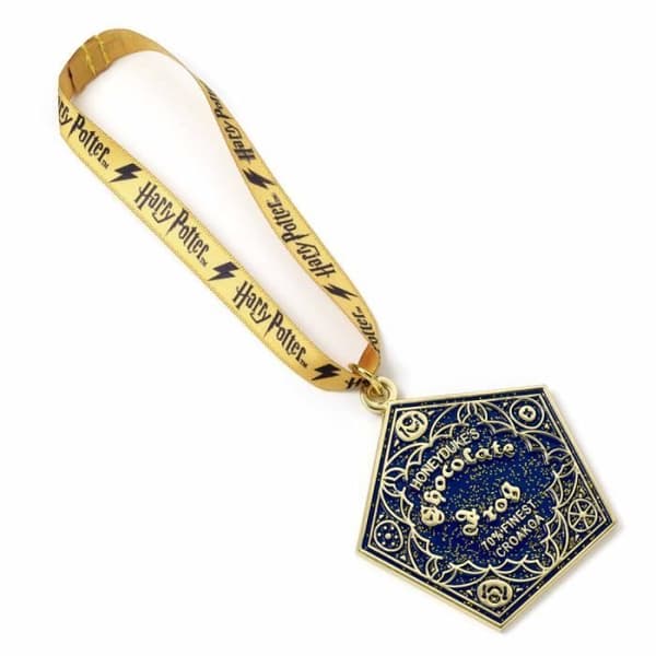 Juldekoration - Harry Potter - Chokladgroda - Emaljerad zinklegering - Polyesterband - Blandat