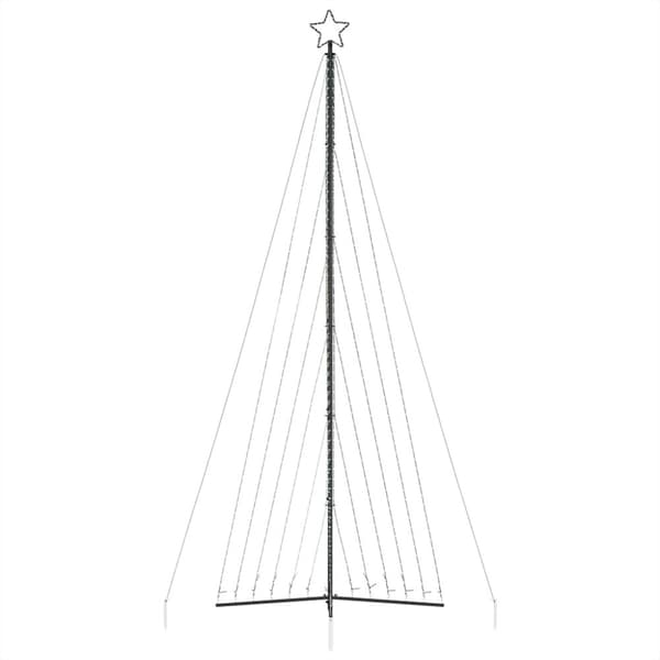 vidaXL LED juletre 789 LEDs Varm Hvit 476 cm