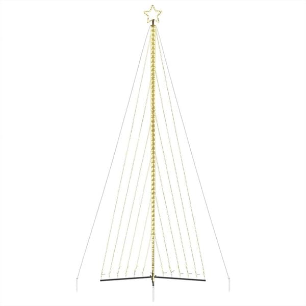 vidaXL LED juletre 789 LEDs Varm Hvit 476 cm