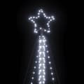 Pikkukuva 11 / 11: vidaXL LED joulukuusi 789 kylmän valkoista LED-valoa 476 cm