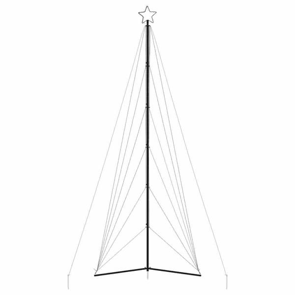 vidaXL LED Juletre 861 LEDs Blå 478 cm