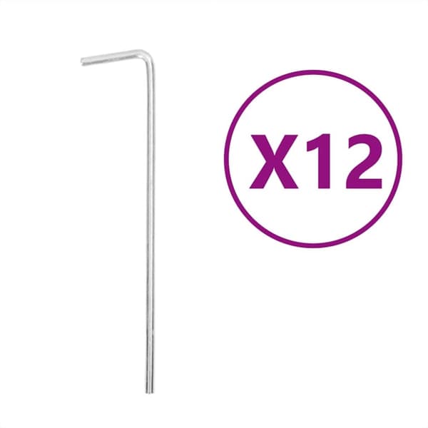 vidaXL LED julgran med spikar 1534 LED blå 500 cm