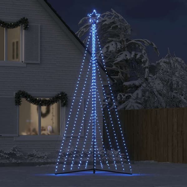 vidaXL LED joulukuusi 570 sinistä LED-valoa 399 cm