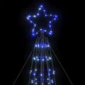 Pikkukuva 11 / 11: vidaXL LED joulukuusi 1534 LEDiä Sininen 503 cm