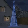 Miniatyrbillede 4 af 11: vidaXL LED-juletræ med spyd 1534 LED'er 500 cm blåt lys
