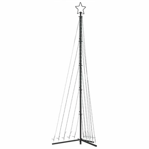 vidaXL LED joulukuusi 495 sinistä LED-valoa 300,5 cm