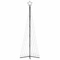 Pikkukuva 6 / 11: vidaXL LED joulukuusi 495 sinistä LED-valoa 300,5 cm
