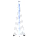 Pikkukuva 7 / 11: vidaXL LED joulukuusi 495 sinistä LED-valoa 300,5 cm