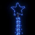 Pikkukuva 11 / 11: vidaXL LED joulukuusi 495 sinistä LED-valoa 300,5 cm