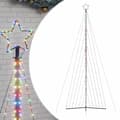 Miniatyrbillede 1 af 11: vidaXL LED-juletræ 789 LED'er 476 cm farverigt lys