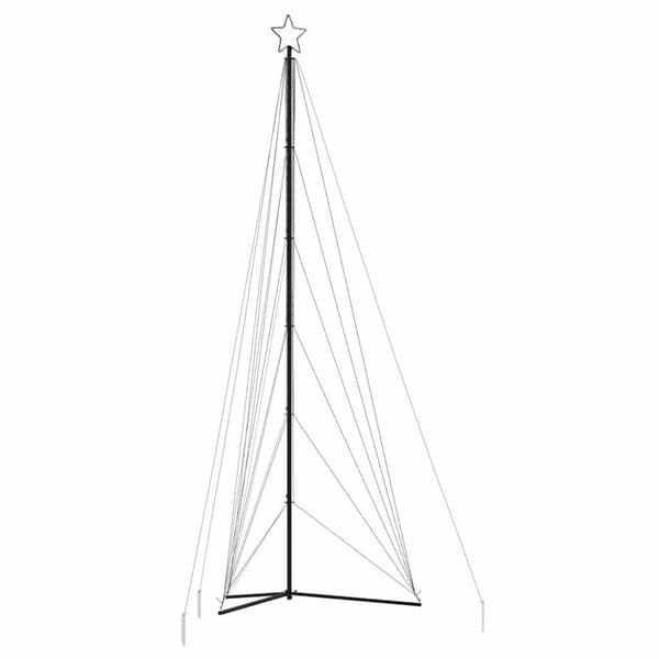 vidaXL LED joulukuusi 861 sinistä LED-valoa 478 cm