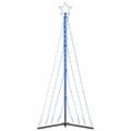 Miniatyrbillede 7 af 11: vidaXL LED-juletræ 339 LED'er 187 cm koldt hvidt lys