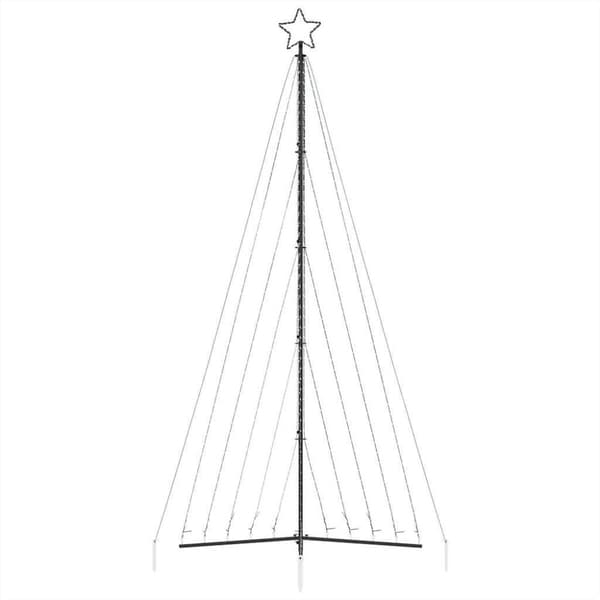 vidaXL LED Juletre 570 LEDs Varm Hvit 399 cm