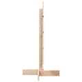Miniatyrbilde 5 av 9: vidaXL Juletre av tre til pynt 80 cm heltre furu