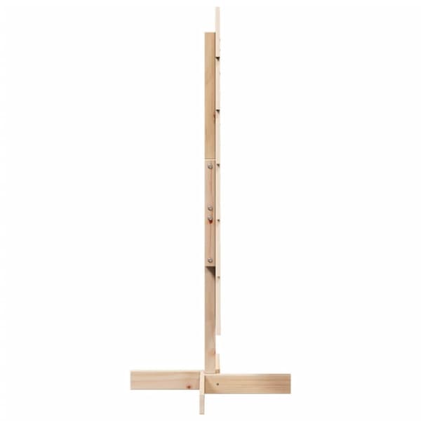 vidaXL Julgran i trä 120 cm massiv furu
