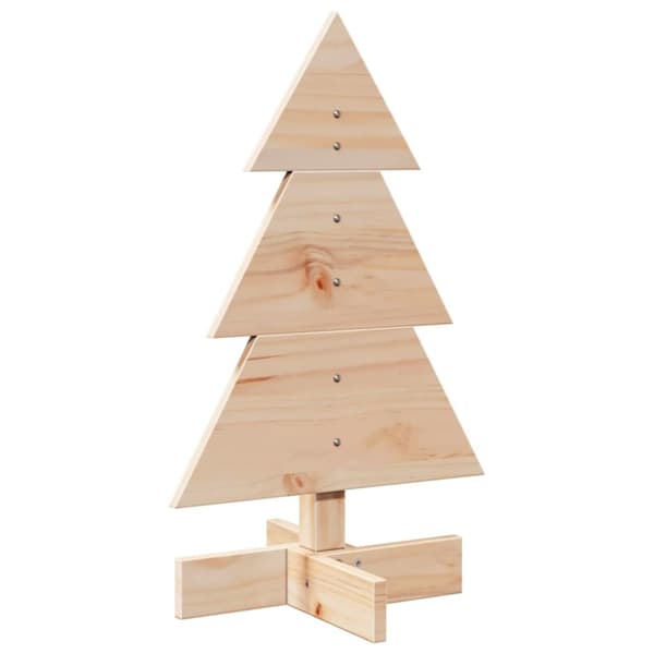 vidaXL Julgran i trä 180 cm massiv furu