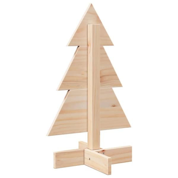 vidaXL Julgran i trä 180 cm massiv furu