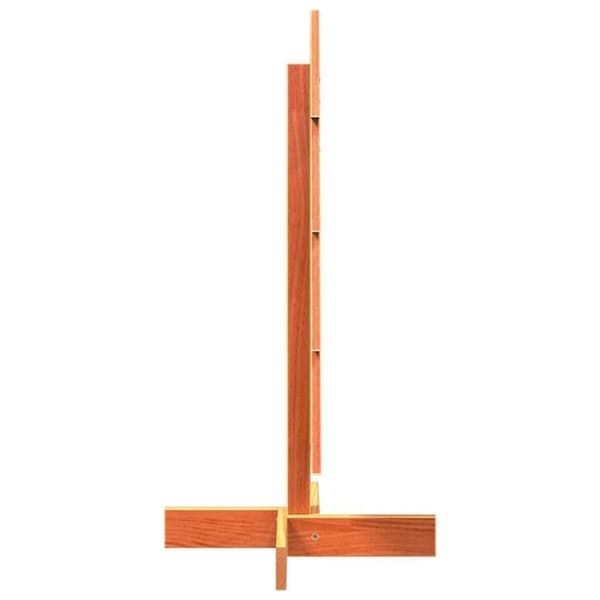 vidaXL Juletre av tre til pynt voksbrun 80 cm heltre furu