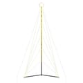 Miniatyrbillede 7 af 11: vidaXL LED-juletræ 615 LED'er 404,5 cm varmt hvidt lys