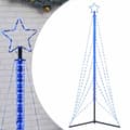 Pikkukuva 3 / 11: vidaXL LED joulukuusi 525 sinistä LED-valoa 302 cm