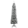 Pikkukuva 3 / 11: vidaXL Tekojoulukuusi lumihuurteella 300 LED-valoa 180 cm