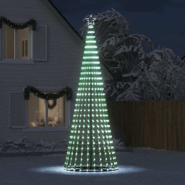 vidaXL LED joulukuusi 1028 LEDit Kylmävalkoinen 403 cm