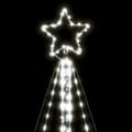 Pikkukuva 11 / 11: vidaXL LED joulukuusi 615 kylmän valkoista LED-valoa 404,5 cm