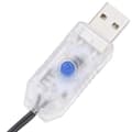 Miniatyrbild 9 av 10: vidaXL LED julgran 363 LEDs flerfärgad 182 cm