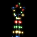 Miniatyrbild 10 av 10: vidaXL LED julgran 363 LEDs flerfärgad 182 cm
